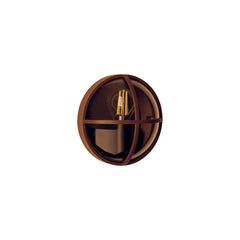Applique Exterieure ZAMBELIS D177 E27 IP65 DESIGN Brun Fonce Sans Source E437