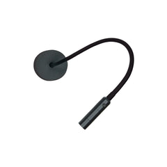 Applique Murale ZAMBELIS Lecture 3W Interrupteur DESIGN Noir Sable 25149