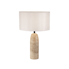 Lampe sur Table ZAMBELIS D350 E27 DESIGN Pierre Naturelle Sans Source 25428