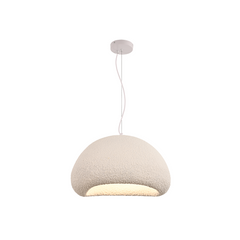 Suspension ZAMBELIS D800 E27 DESIGN Blanc Sans Source 23342