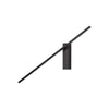 Applique Murale ZAMBELIS Orientable 14W DESIGN Noir Sable 25318