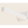 Applique Salle de Bain ZAMBELIS 10W IP54 DESIGN Blanc Sable 22124-W