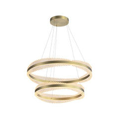 Suspension ZAMBELIS D800 118W Dimmable DESIGN Or Brosse 25413
