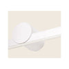 Applique Salle de Bain ZAMBELIS 17W IP54 DESIGN Blanc Sable 22125-W