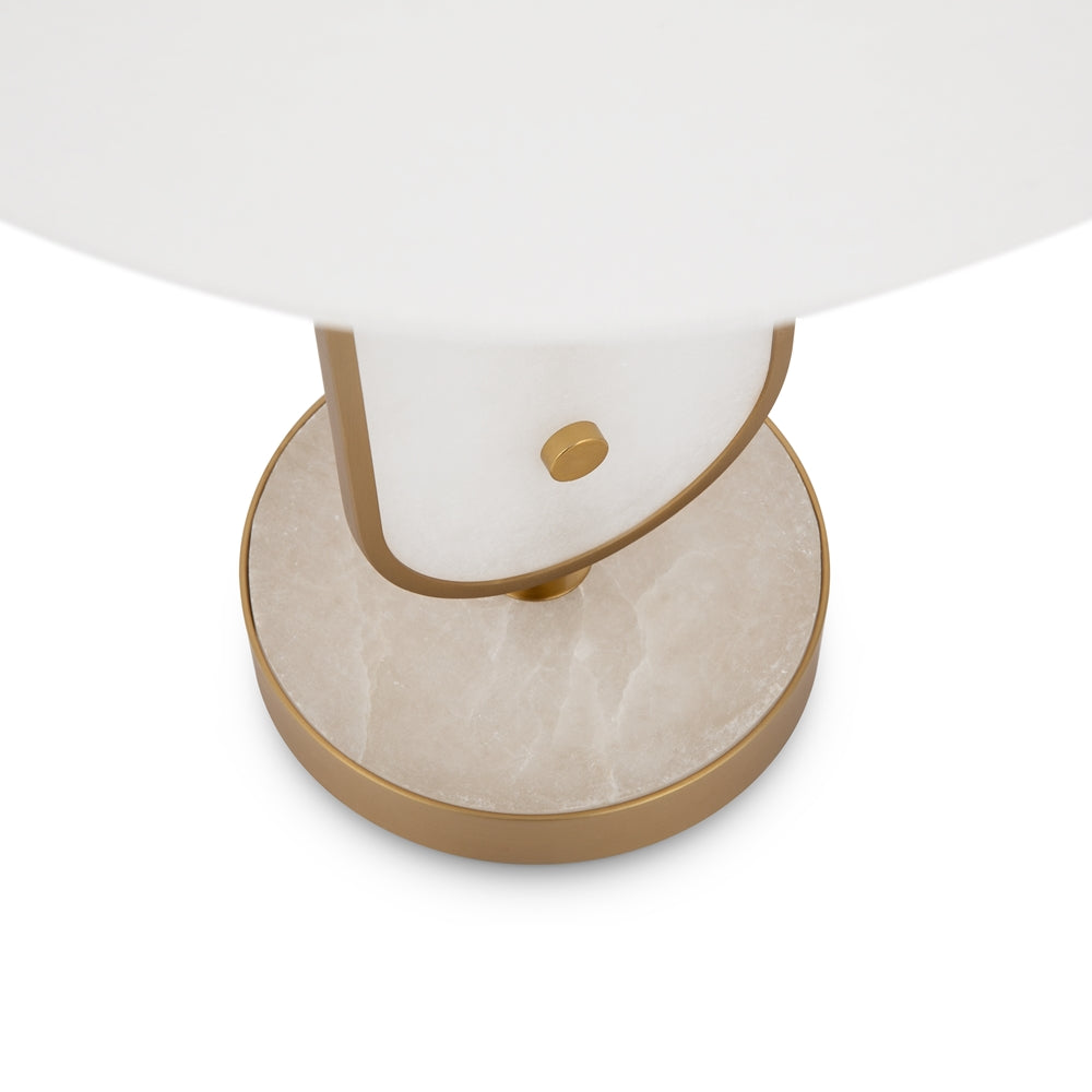 Marmo Nachttischlampe goldfarben