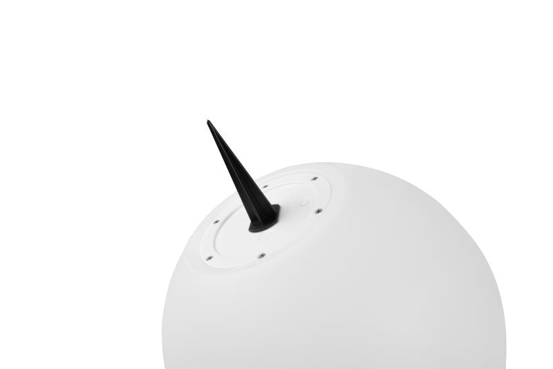 Lampe à poser sans fil Melo blanche, Ø 30 cm