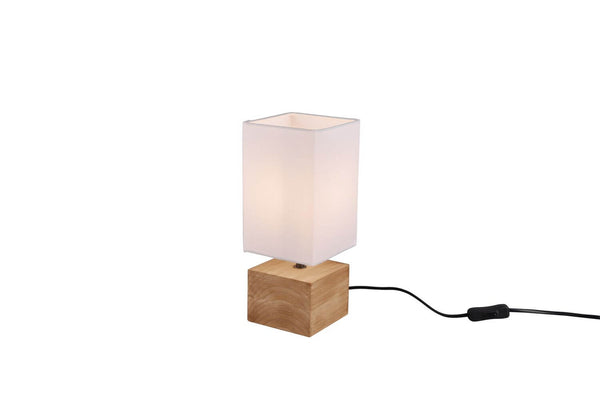 Lampe à poser Woody bois, H 30 cm (R50171030)