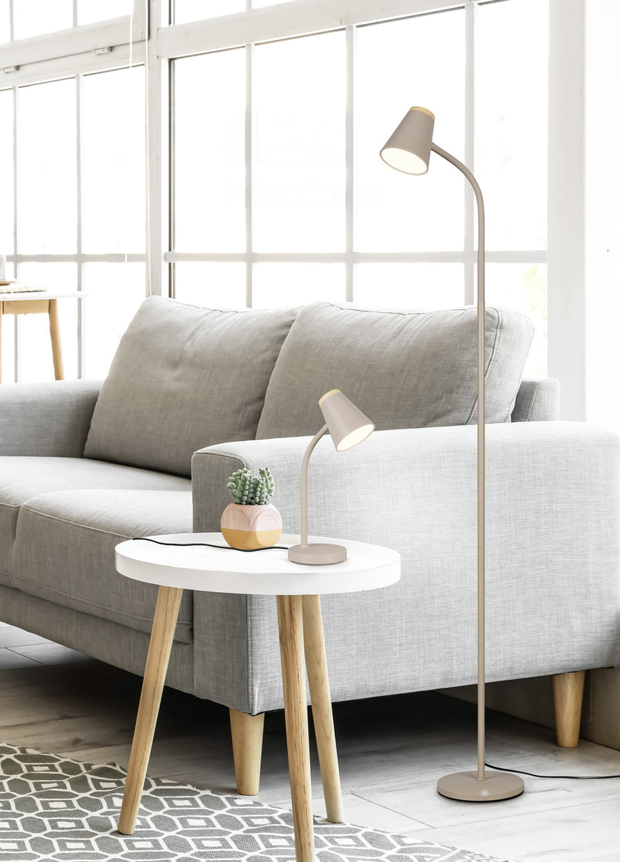 Lampe à poser Pongo beige