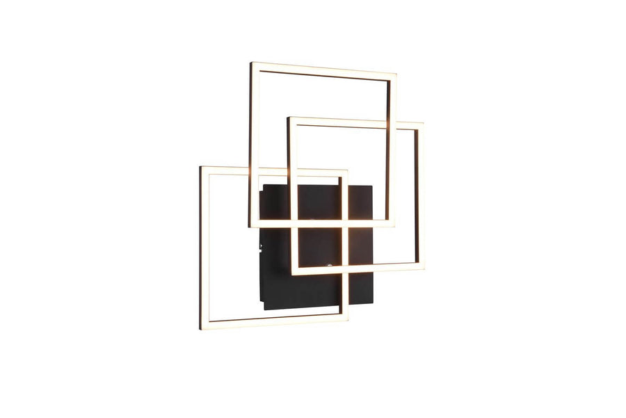Plafonnier Mobile noir mat