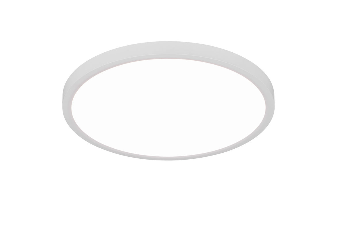 Plafonnier Draco blanc mat, Ø 40 cm