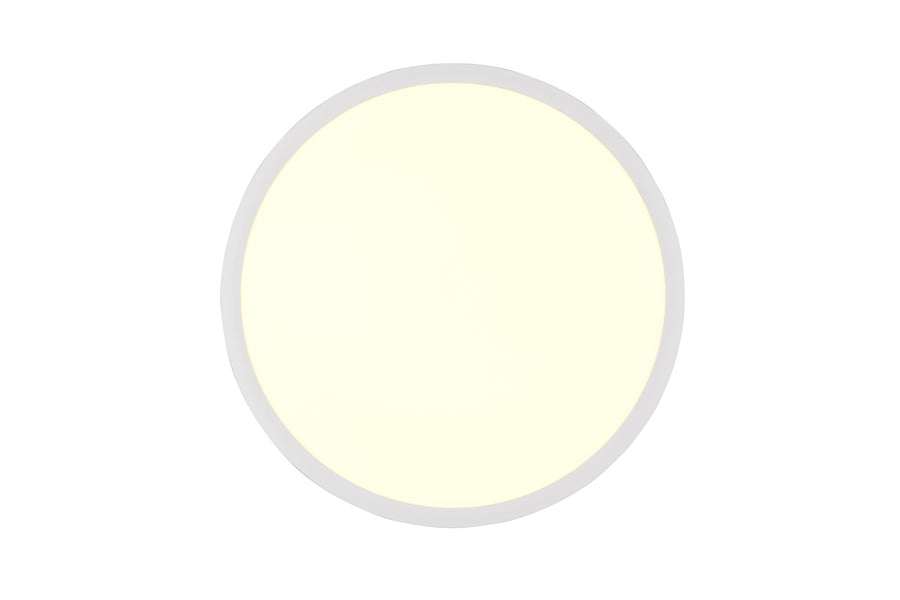 Plafonnier Draco blanc mat, Ø 40 cm