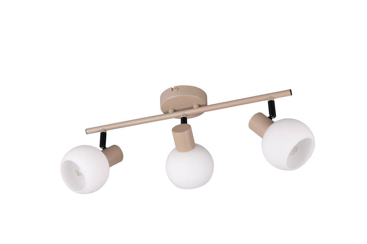 Spot Boba 3 lumières beige