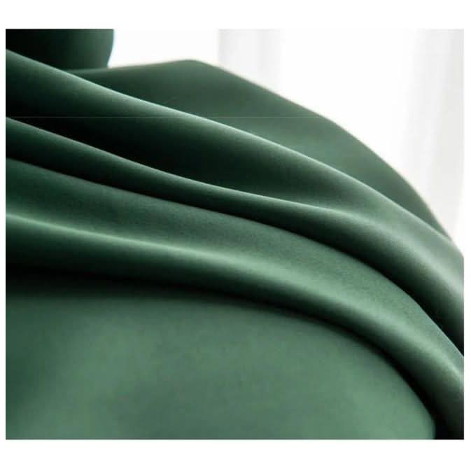 Eleganter wärmeisolierender Vorhang Grün | Mise