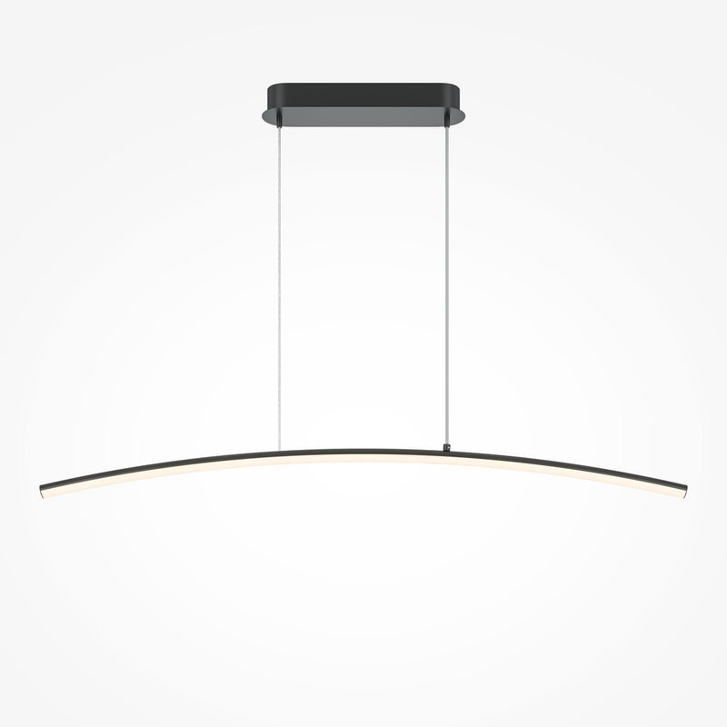 Curve Pendelleuchte schwarz
