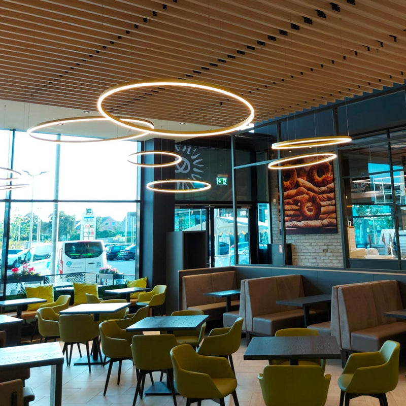 Suspension luminaire | Ring Ø 120 cm