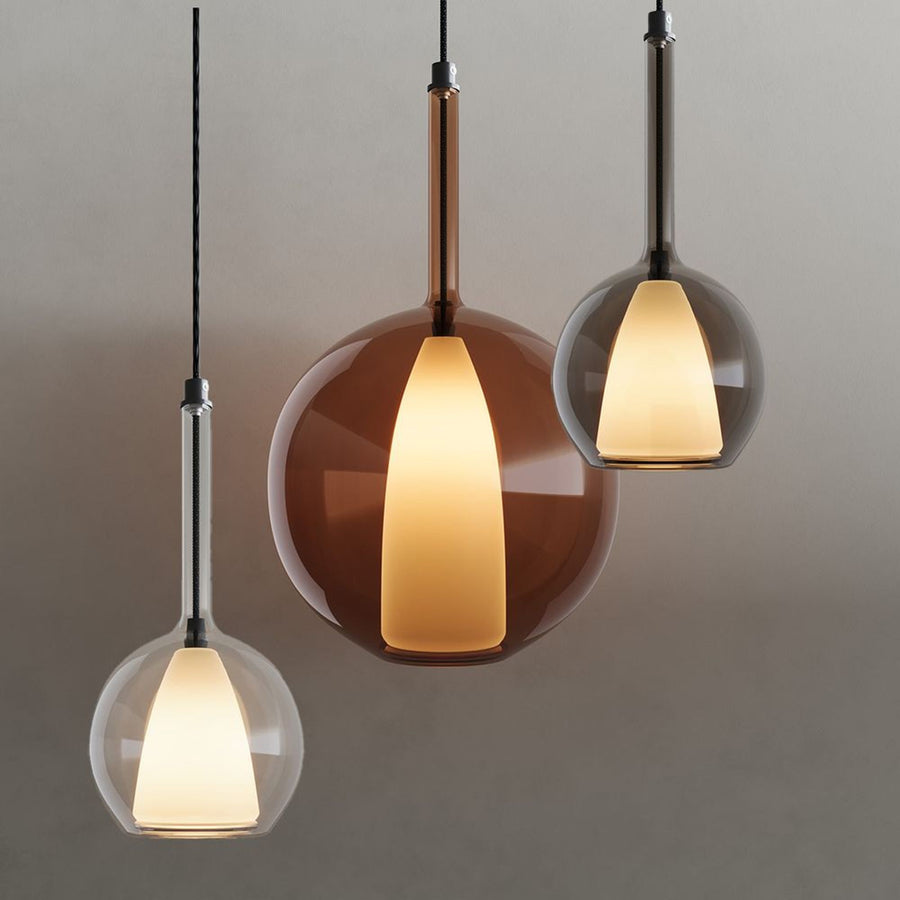 Suspension grappe Belluna 7 lumières