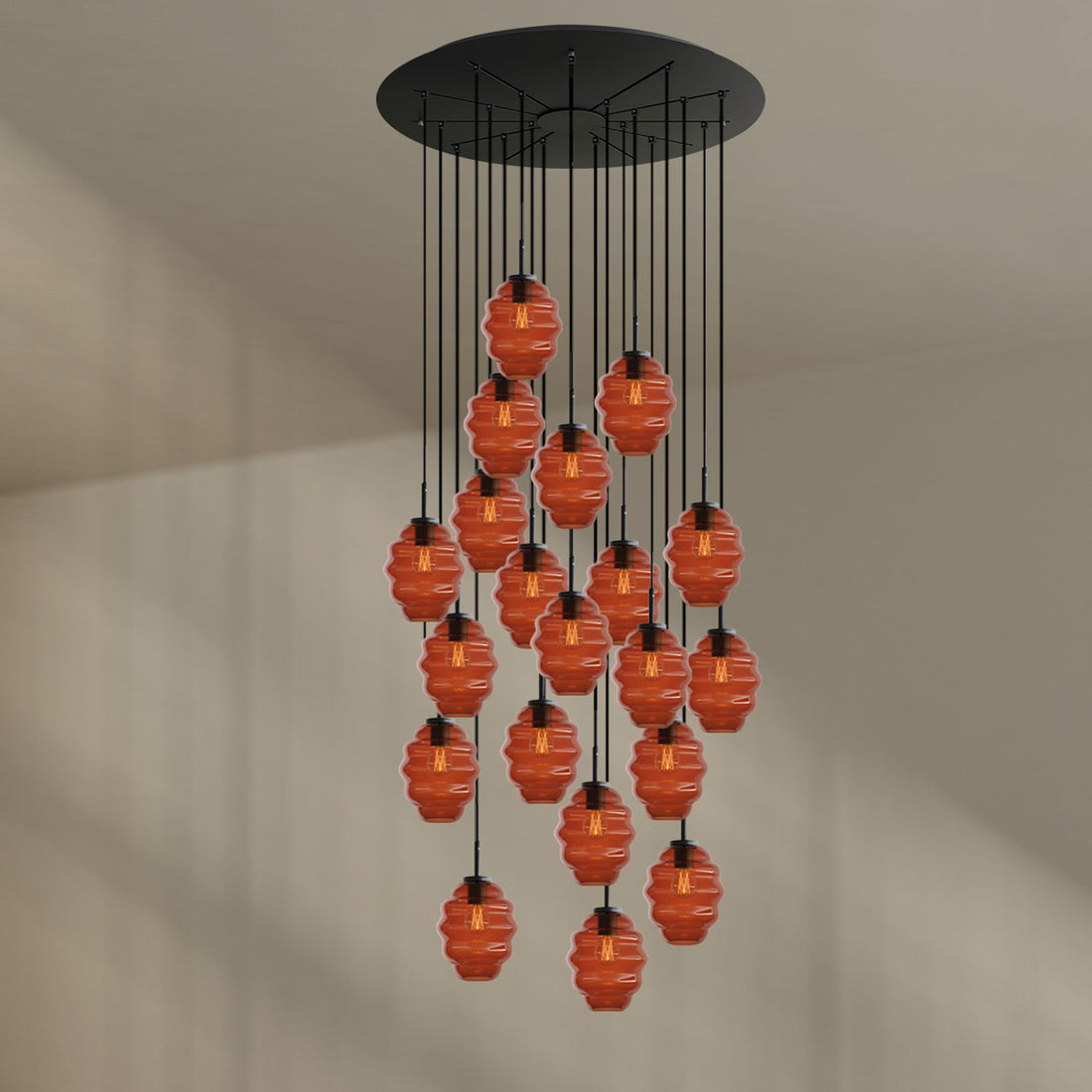 Suspension luminaire | Echos Ø 120 cm