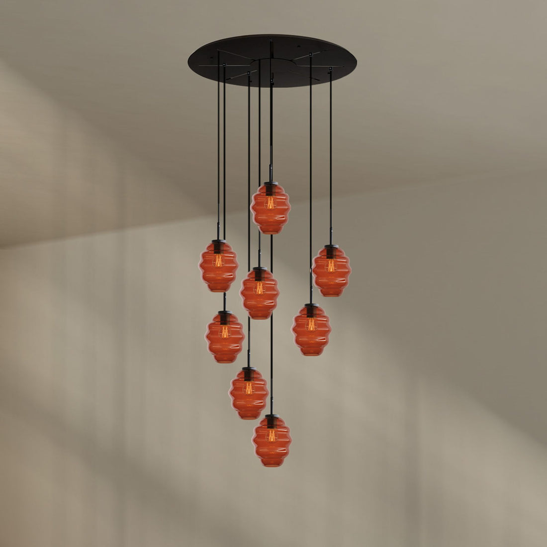 Suspension luminaire | Echos Ø 80 cm