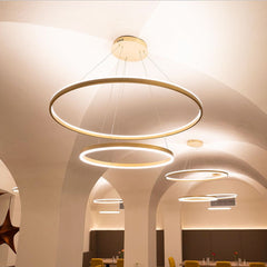 Suspension LED Ring 2 anneaux concentriques