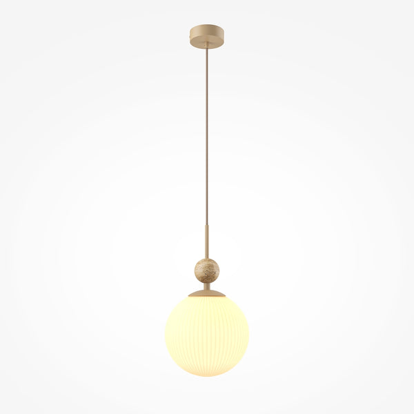 TAVO Hängeleuchte beige