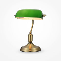 Kiwi Nachttischlampe goldfarben