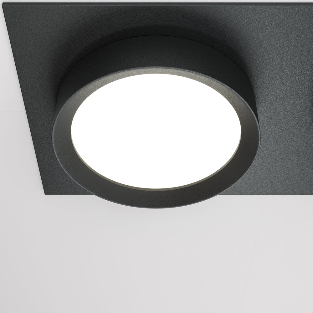 Schwarzer Hoop-Spot