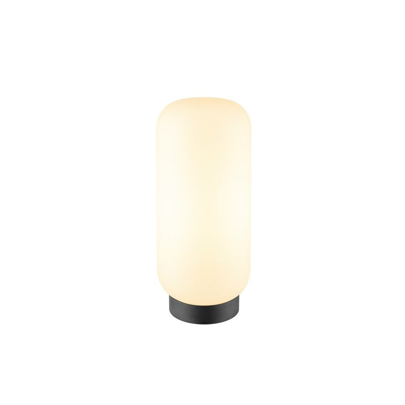 Lampe à poser Pantilo blanche, H 32,5 cm