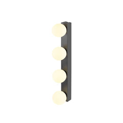 Applique murale SUN noire, L 64 cm