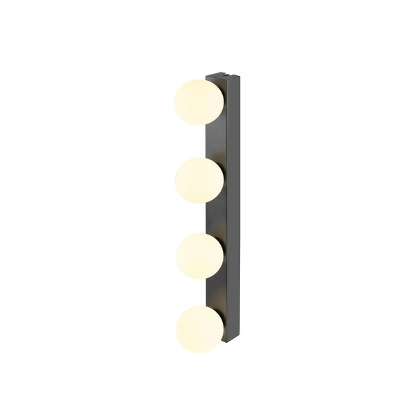 Applique murale SUN noire, L 64 cm