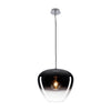 Suspension Pantilo chromée, verre