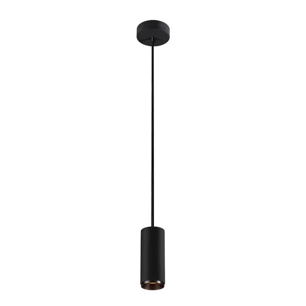 Suspension Numinos noire, H 16,2 cm