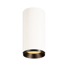 Spot Numinos blanc et noir, fixe, L 21,3 cm