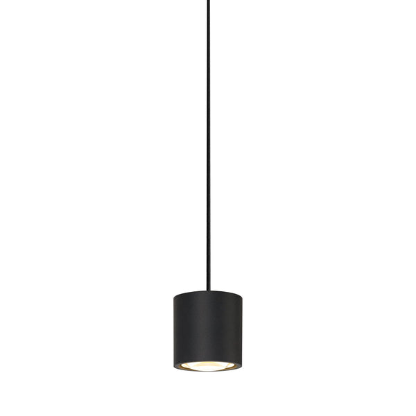 Suspension Oculus noire, verre