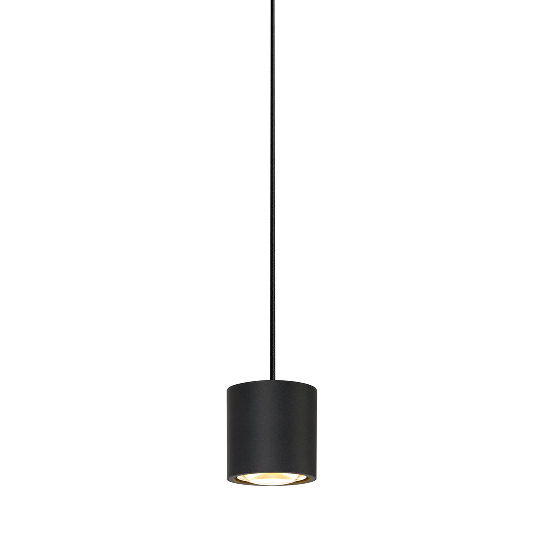 Suspension Oculus noire, verre