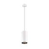 Suspension Numinos blanche et noire, H 25,8 cm, blanc chaud, faisceau 60°