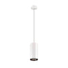 Suspension Numinos blanche et noire, H 25,8 cm, blanc neutre