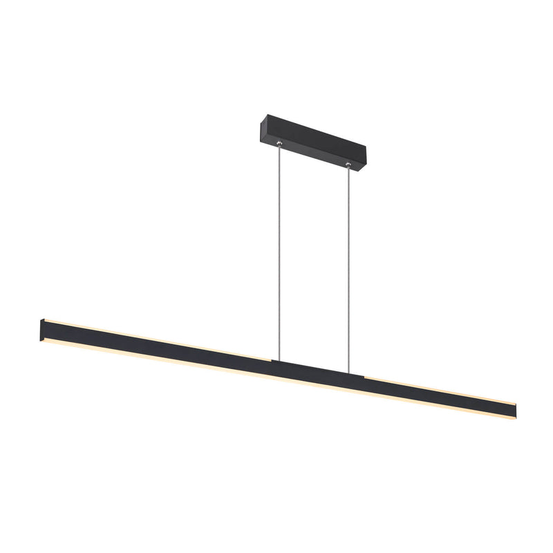 Suspension ONE noire, L 140 cm