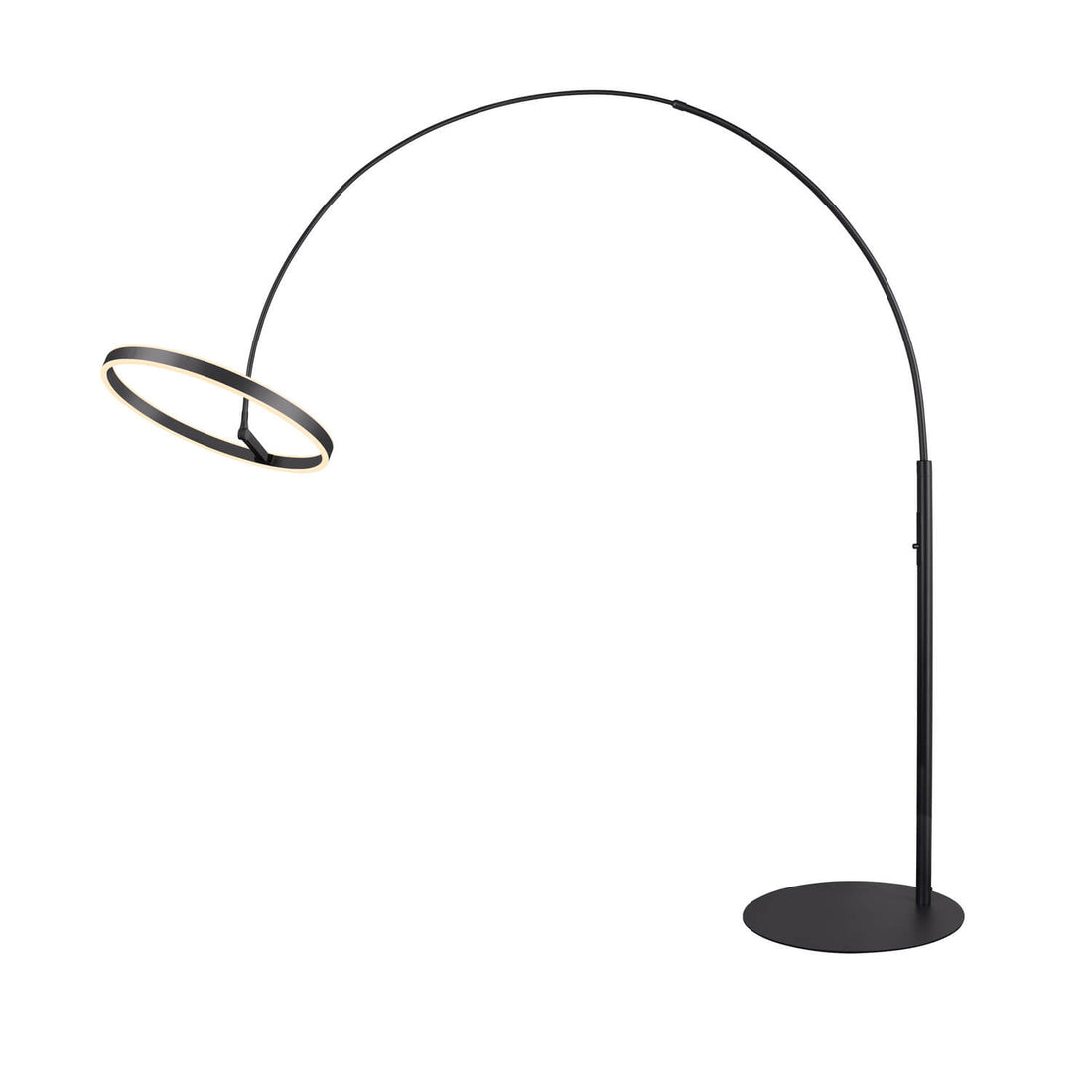 Lampadaire ONE noir, L 233 cm