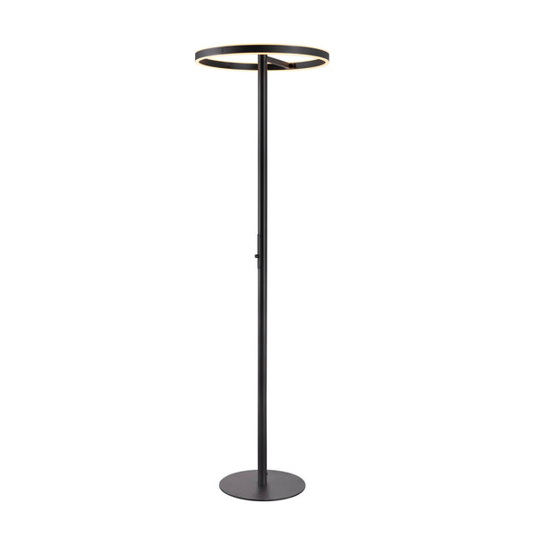 Lampadaire ONE noir, H 196 cm