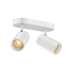 Spot Asto blanc, 2 lumières
