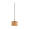 Suspension Pantilo Rope dorée, H 22 cm
