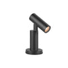 Lampadaire extérieur S-Tube noir, H 32 cm