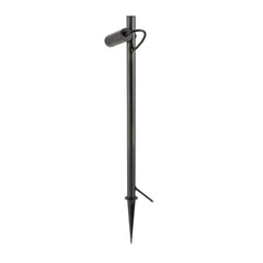 Lampadaire extérieur Helia noir, simple