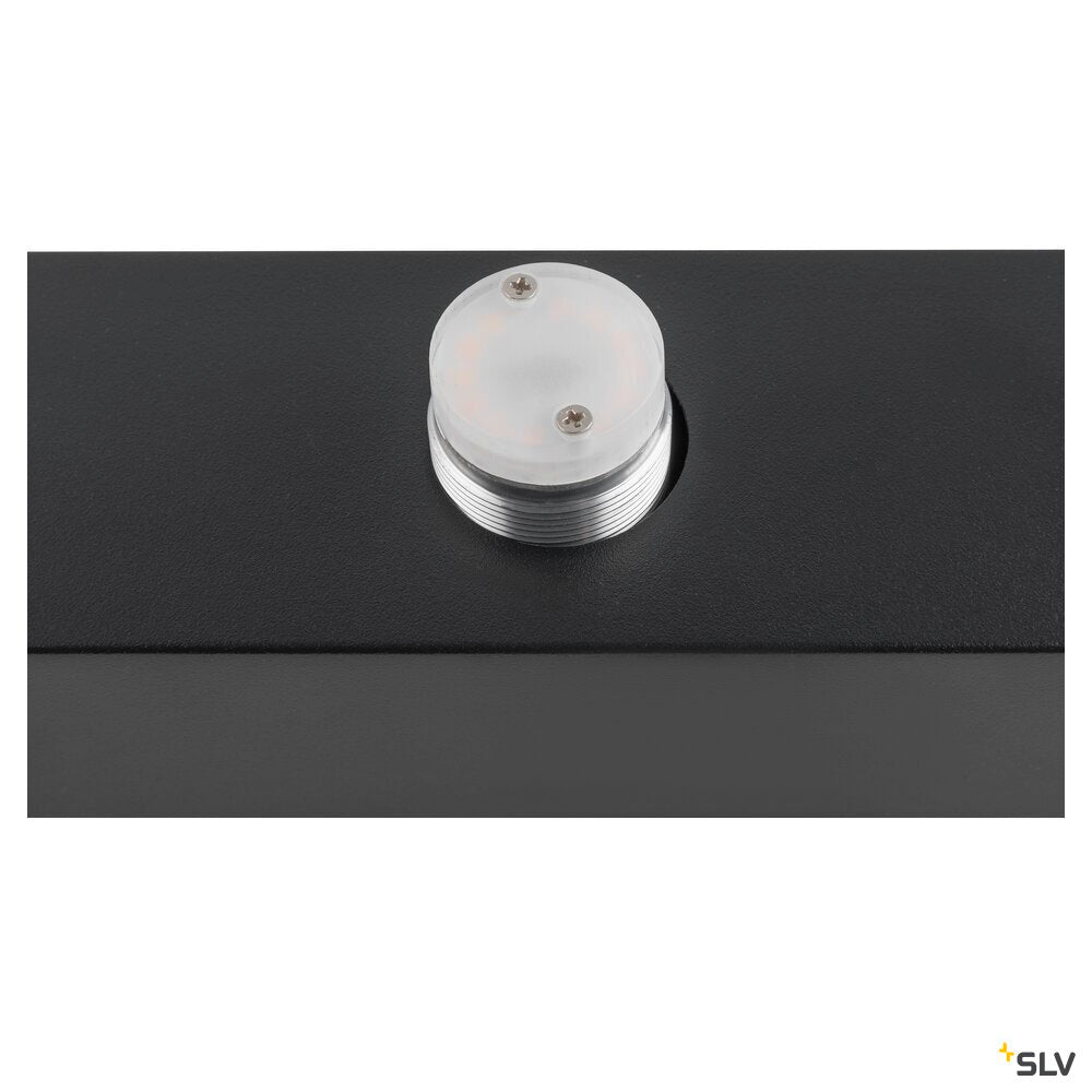 Applique murale SUN noire, L 46 cm