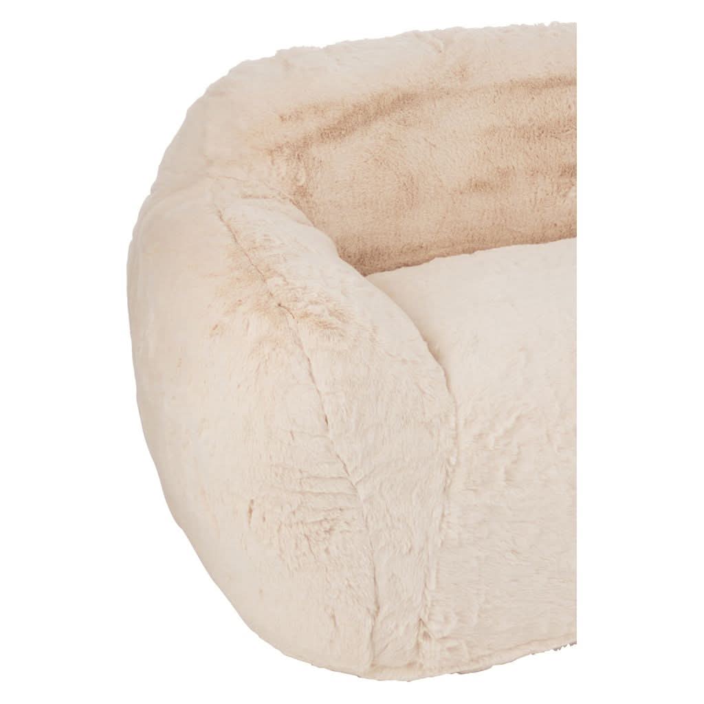 Sofa Crème Polyester Grand - Designix