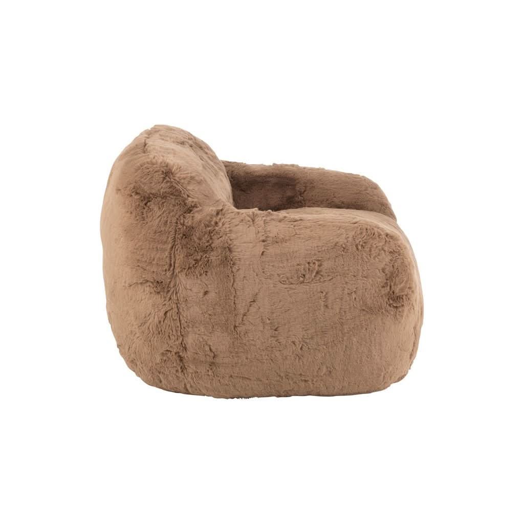 Sofa Petit Taupe Polyester