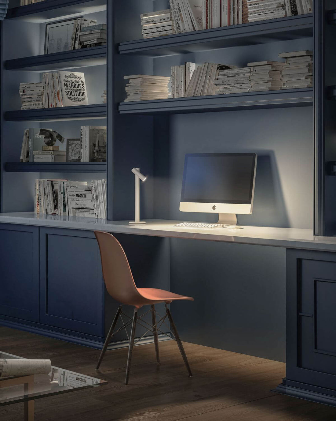 Lampe de chevet | Tubo Blanche