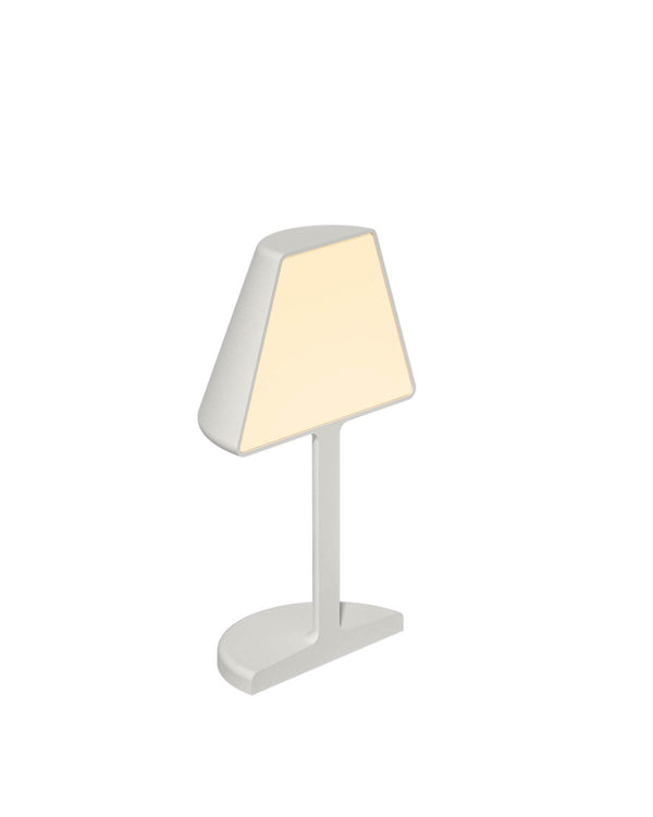 Lampe à poser sans fil Twin blanche
