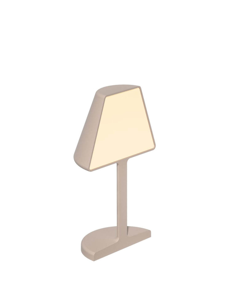 Lampe à poser sans fil Twin beige