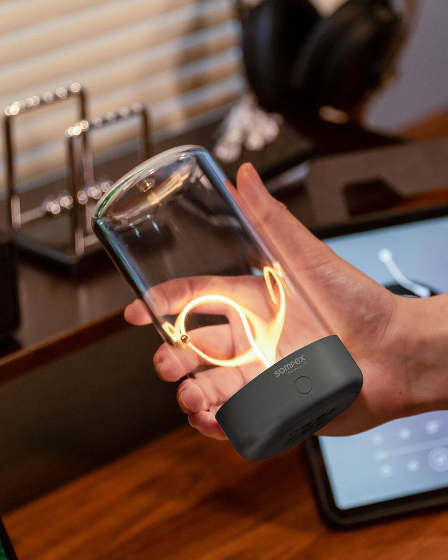 Lampe à poser sans fil Pulse anthracite